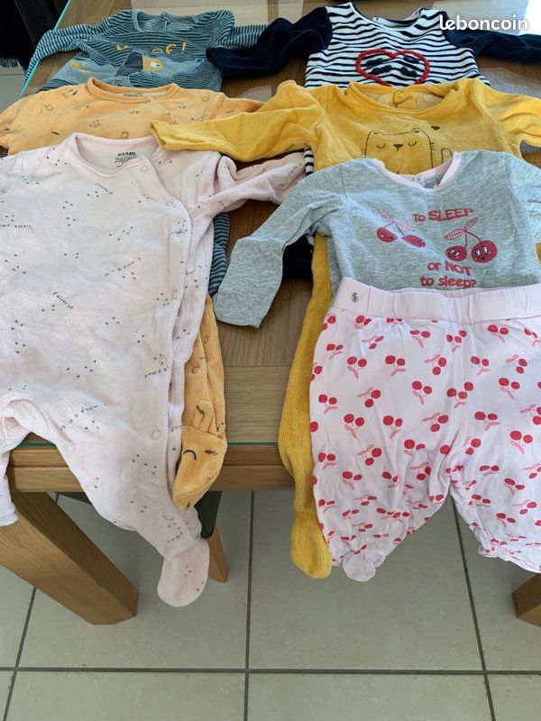 Pyjama bébé fille 1 an (image 1)
