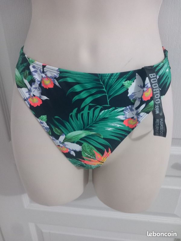 Maillot de bain Boohoo 2 Pièces taille 38 (image 3)