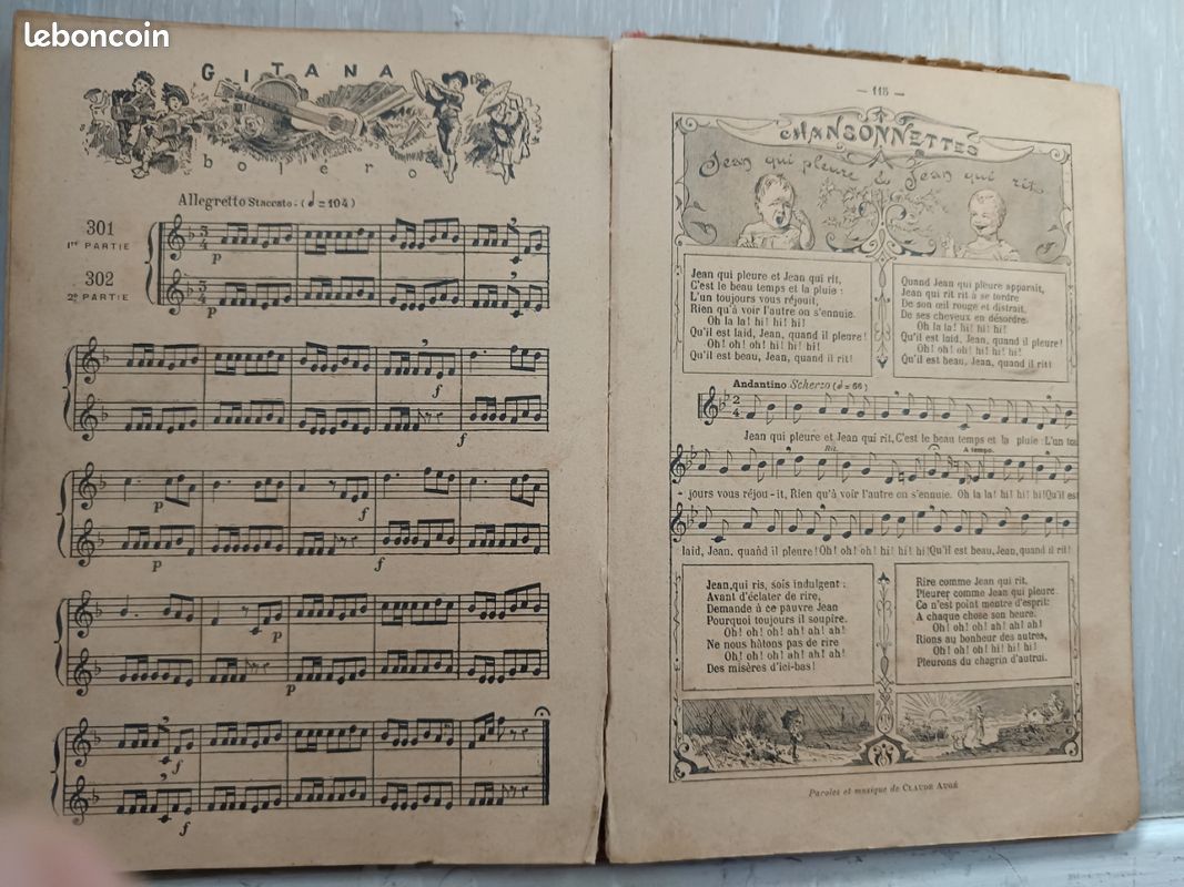 Livre chanson (image 1)
