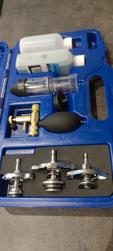Coffret testeur fuite joint de culasse contrôleur réactif détecteur de CO2