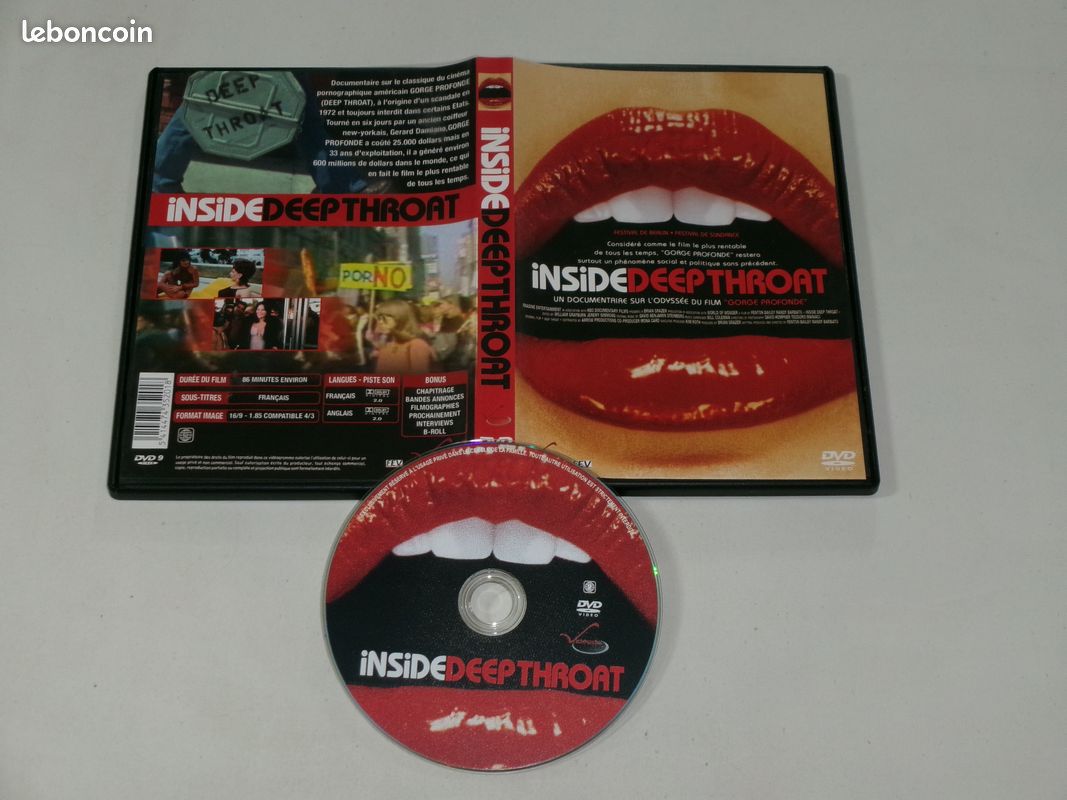 DVD Inside deep throat (documentaire, 2005) - DVD - Films