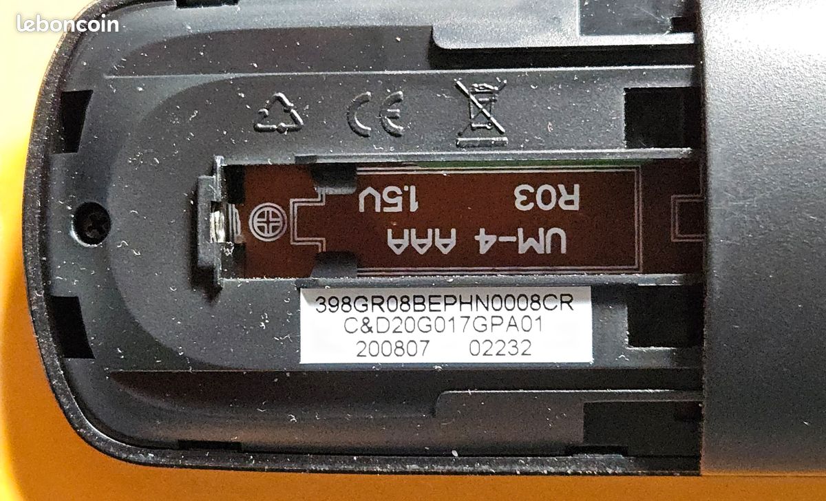 Philips 22AV9574A télécommande TV Appuyez sur les boutons 8718863017548