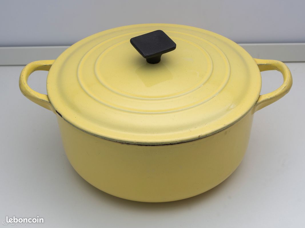 Petit Faitout Ancien Le Creuset - Compatible Gaz Et électrique - Usure Superficielle