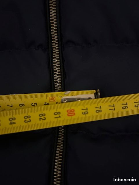 Doudoune courte femme Aigle 34 en duvet bleu Vêtements