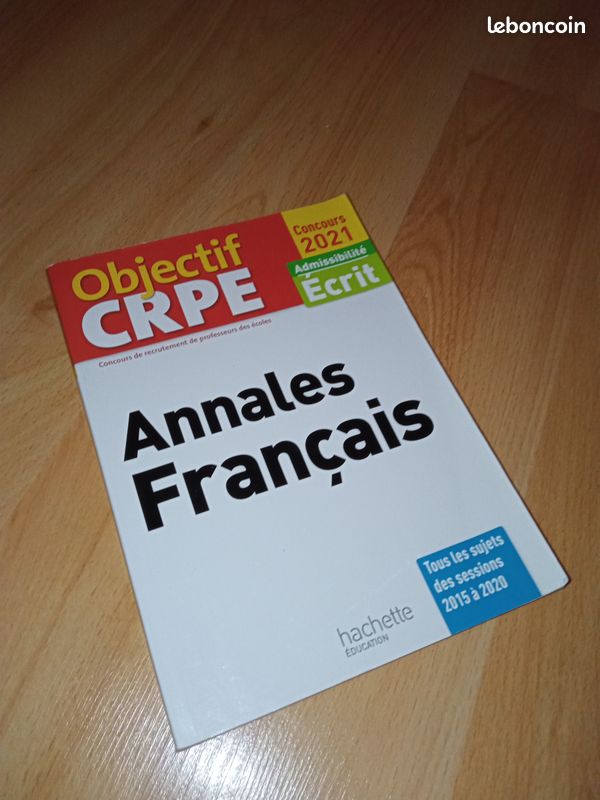 Annales français CRPE (image 1)
