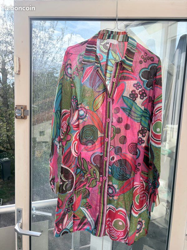 Robe chemisier ou sur chemise Paul Brial taille 38 (image 1)