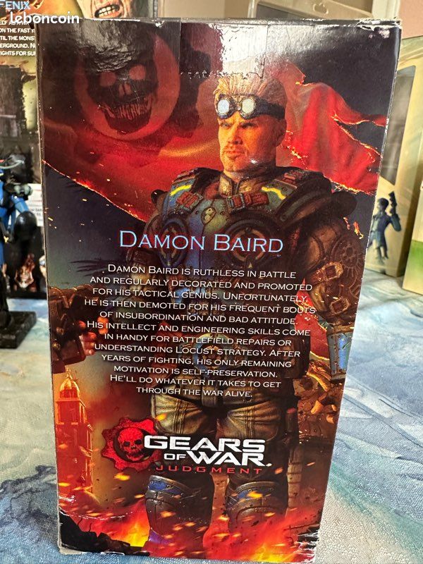 Figurine gears of War jugement Damon Baird neuve (image 2)