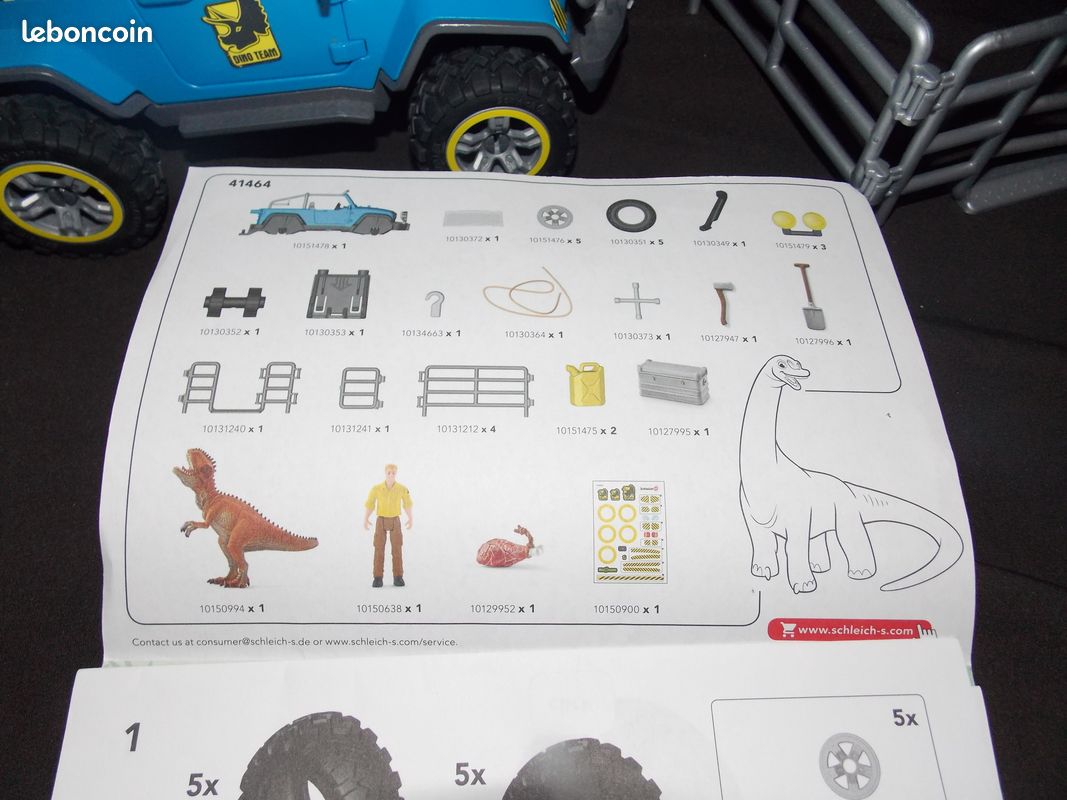 Dinosaurs - Voiture tout-terrain avec avant-poste Dino - N/A - 0.00