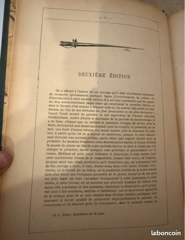 Victor Hugo – Han d’Islande – ill. Par G. Rochegrosse – Œuvres Complètes Tome VI – Reliure ancienne (image 7)