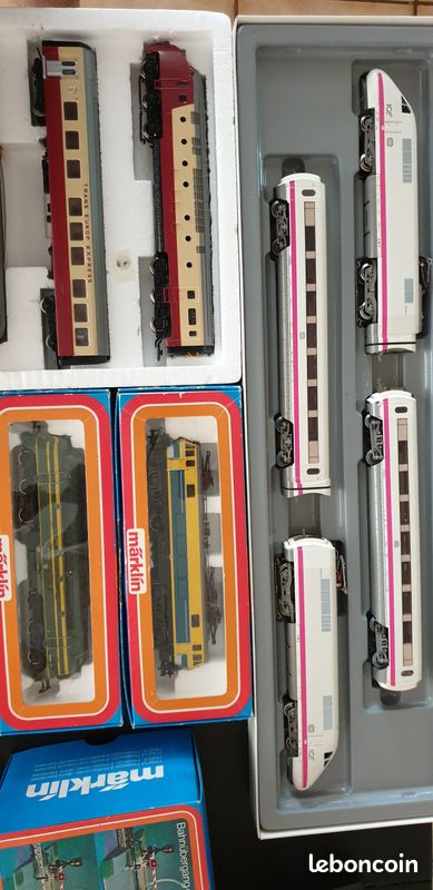 Train electrique HO marklin (réseau complet) (image 5)