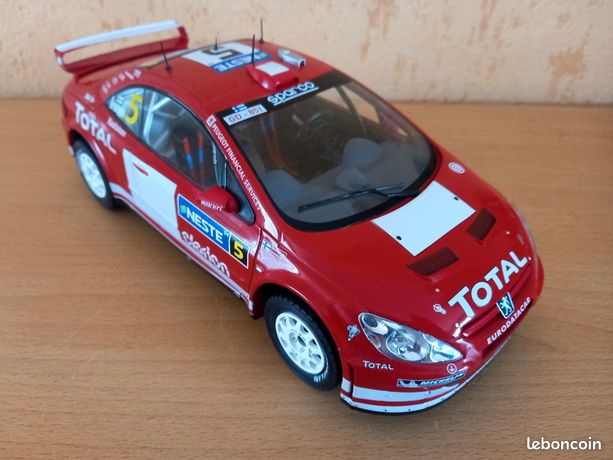 Peugeot 307 WRC 2004 "Gronholm" Miniature 1/18 - Édition Presse - Boîte D'Origine