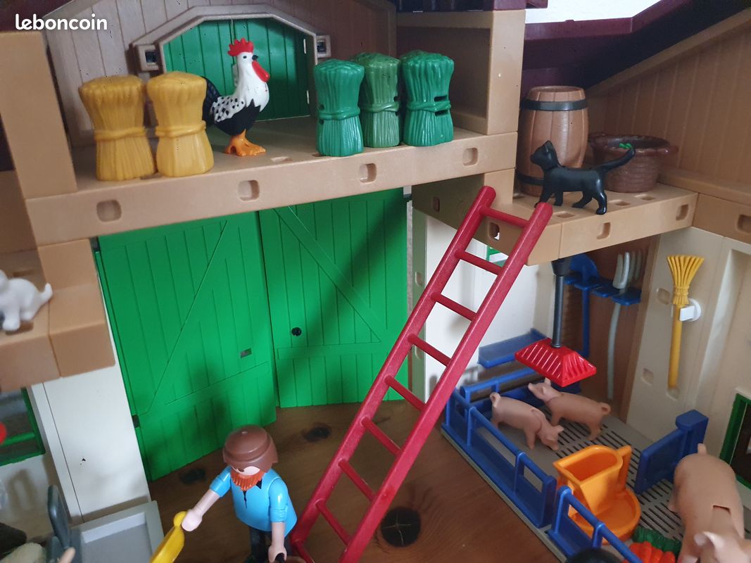Playmobil ferme tracteur silo 4x4 enclos... (image 4)