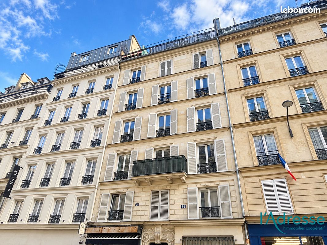 Appartement 2 pièces 28 m² · à Paris · 28 m² · 1 250 €/mois