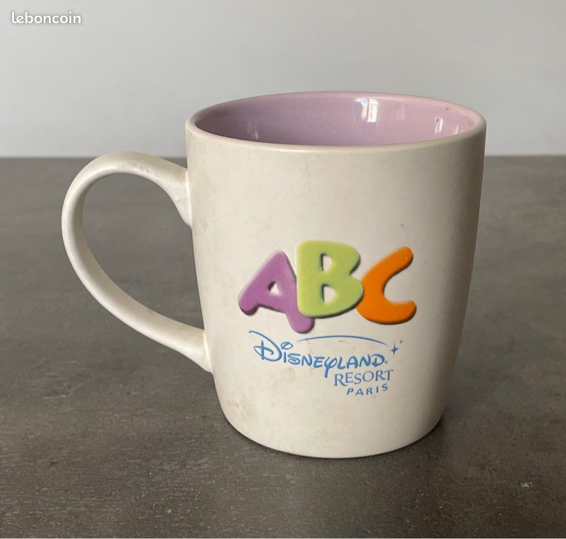 DisneyLand Paris Mug Mickey Collection ABC lettre G (image 4)