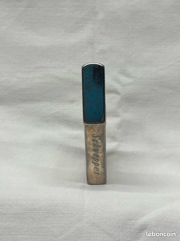 ANCIEN BRIQUET A ESSENCE THORENS n2 - POUR PIECES - VENDUE EN L'ETAT