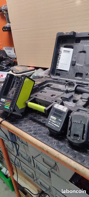 Mallette Worx Batterie (image 1)