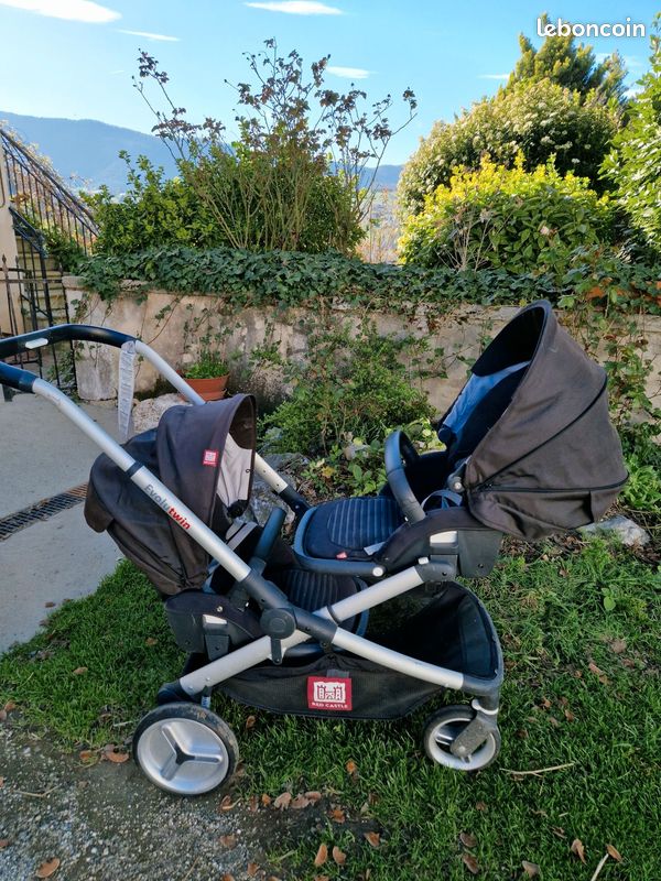 Castle Sport Poussette Double Red Castle Occasion Poussette Good