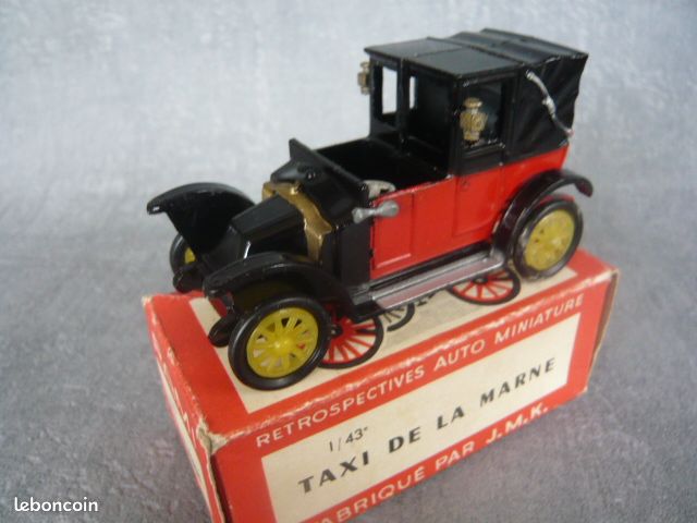 Rami JMK Ford 1907 Sous Boîte Plexiglas - Variante 4, échelle 1/43, Made In France