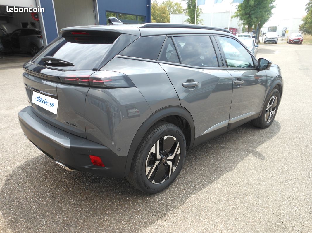 Peugeot 2008 allure 145 Ch BVA gris selenium avec pack NAV/VISION & DRIVE ASSIST + (garantie constructeur) (image 4)
