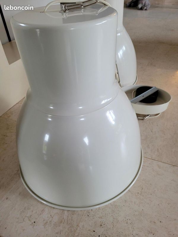 Deux suspensions IKEA métal Dia. 47 en bas et 25 en haut Hauteur 50 cm (image 4)