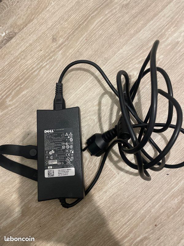 Adaptateur D'alimentation Dell 19.5V Pour PC Portable - Modèle DA130PE1-00