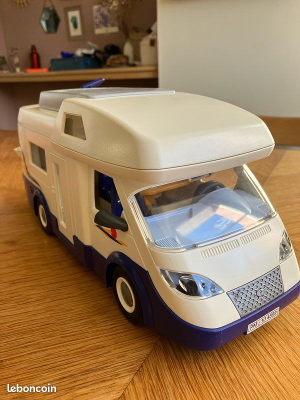 Camping Car Familial Playmobil 4859 Jeux Jouets