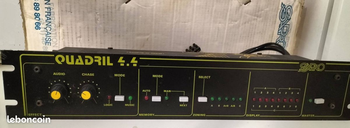 Séquenceur lumières SAPRO Quadril 4.4 (image 1)