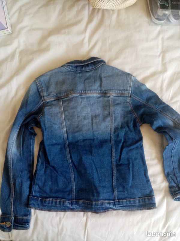 Veste en jean fille 7 à 8 ans (image 2)