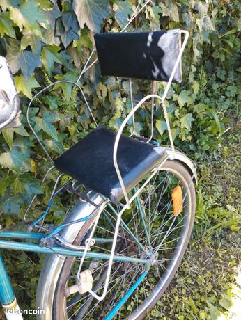 Ancien Siege Porte Enfant Vélo De Guidon Vintage Années 50-60 Randonneuse