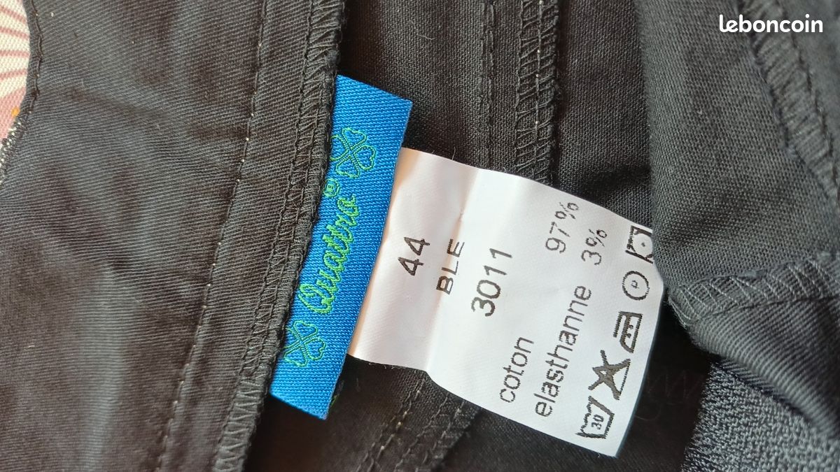 Bermuda Quattro,noir,femme,neuf taille 44 (image 4)
