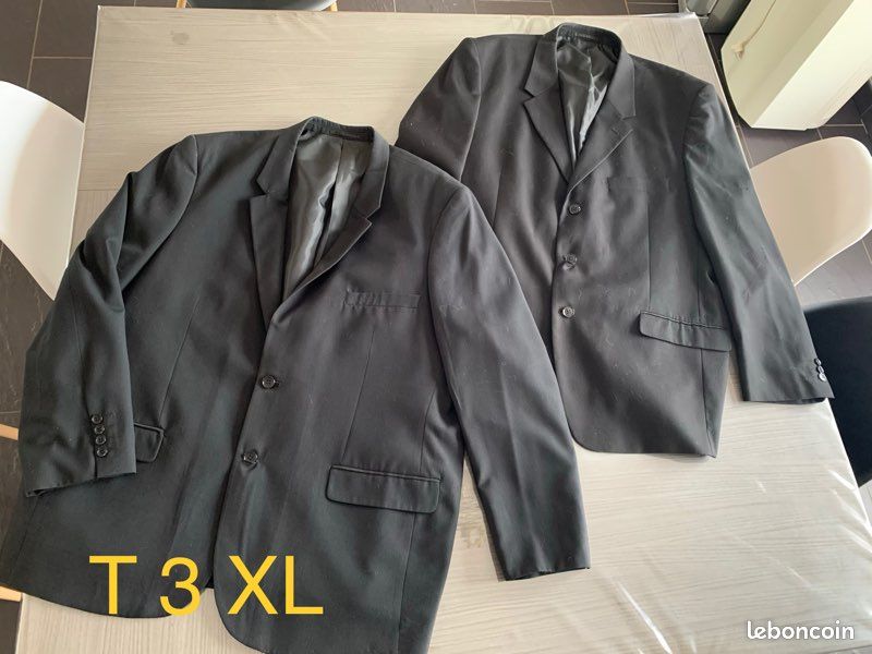 Lot 2 vestes de costume homme (image 1)