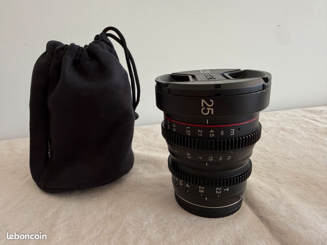 KINOPTIK APO 25mm F/2 C mount 🖤 Angenieux/ Cooke / M4/3 EUR 799,00