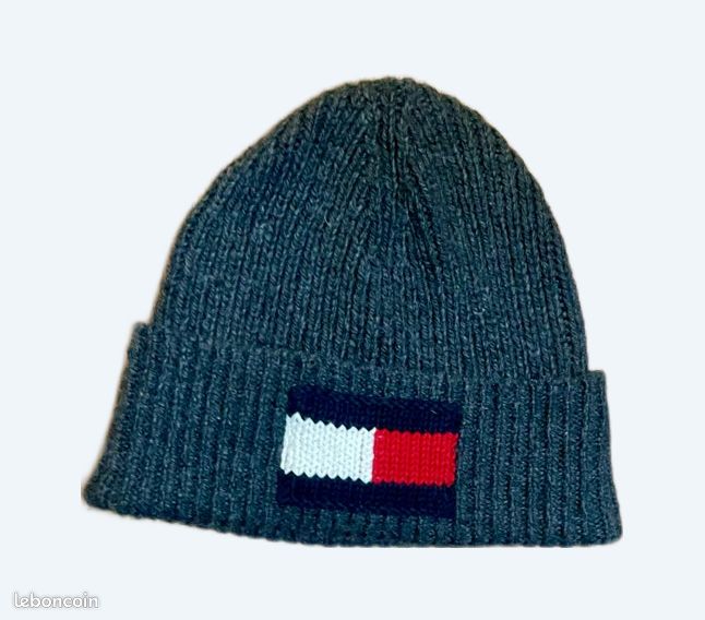 Bonnet Tommy Hilfiger gris (image 1)