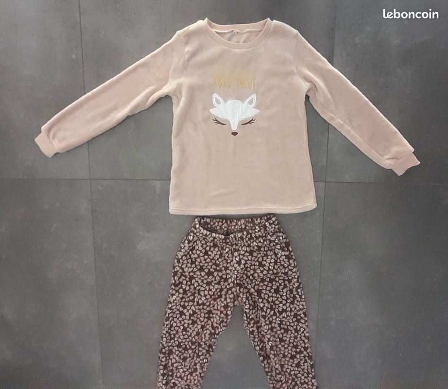 Pyjama Adulte Pyjama Renard Fille Pyjama Boutonné Renard