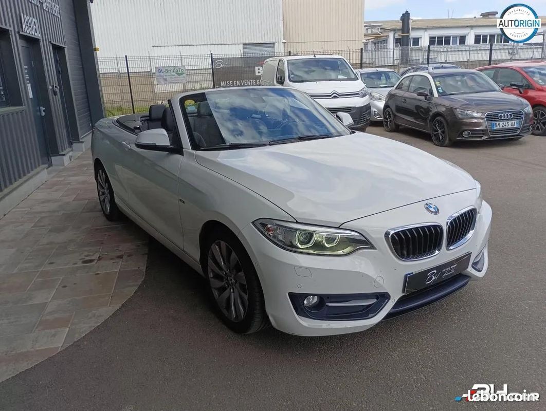 Bmw Serie 2 CABRIOLET 220D 190CV BV8 SPORT Sièges Chauffants Keyless Entretien BMW (image 8)