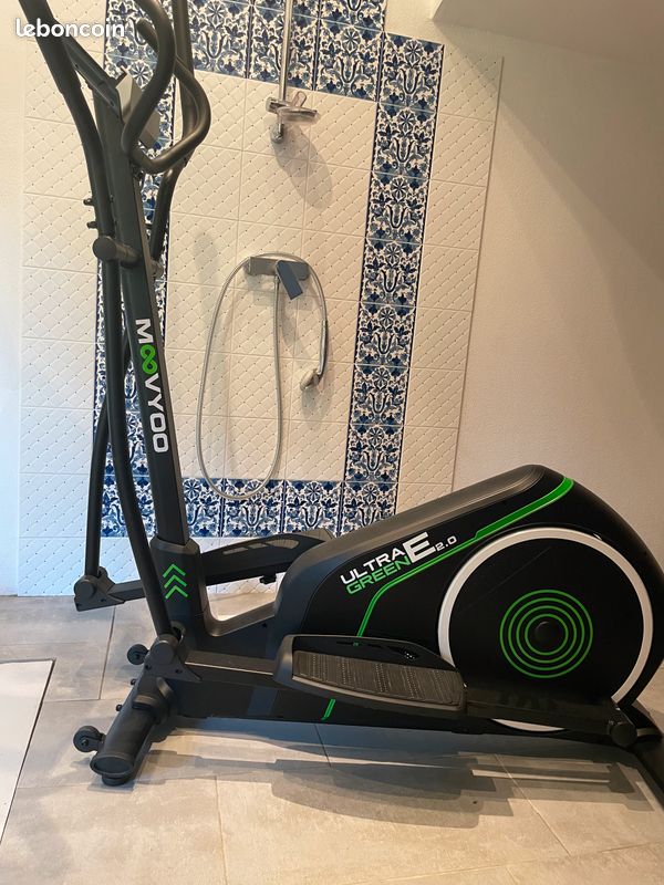 ELLIPTIQUE MOOVYOO- Ultra green E 20 neuf Sport Plein air