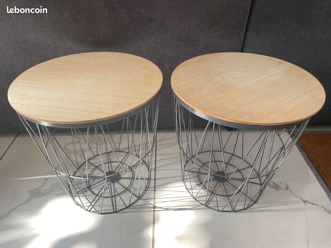Lot de 2 tables (image 1)