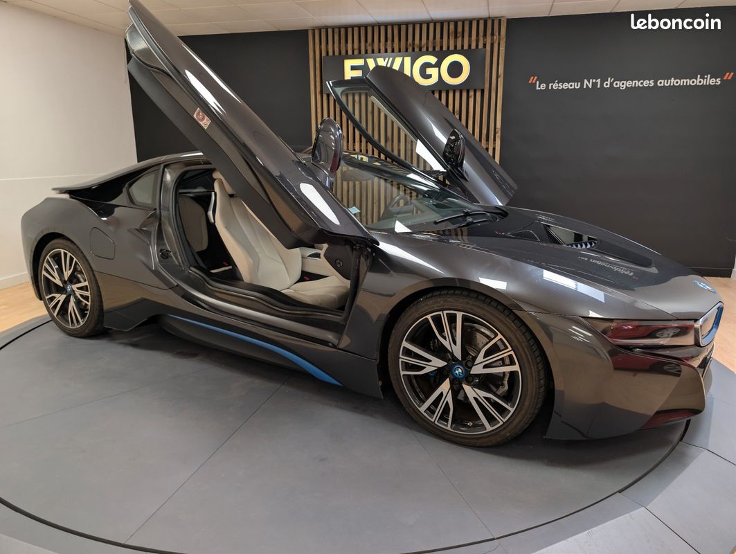 BMW I8 COUPE 1.5 362h 230 - HARMAN KARDON + CUIR BLANC + JANTES W (image 29)