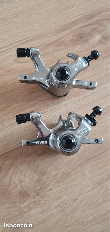 Frein à Disque Hydraulique Hayes Avant - Aluminium Noir/poli Occasion VTT