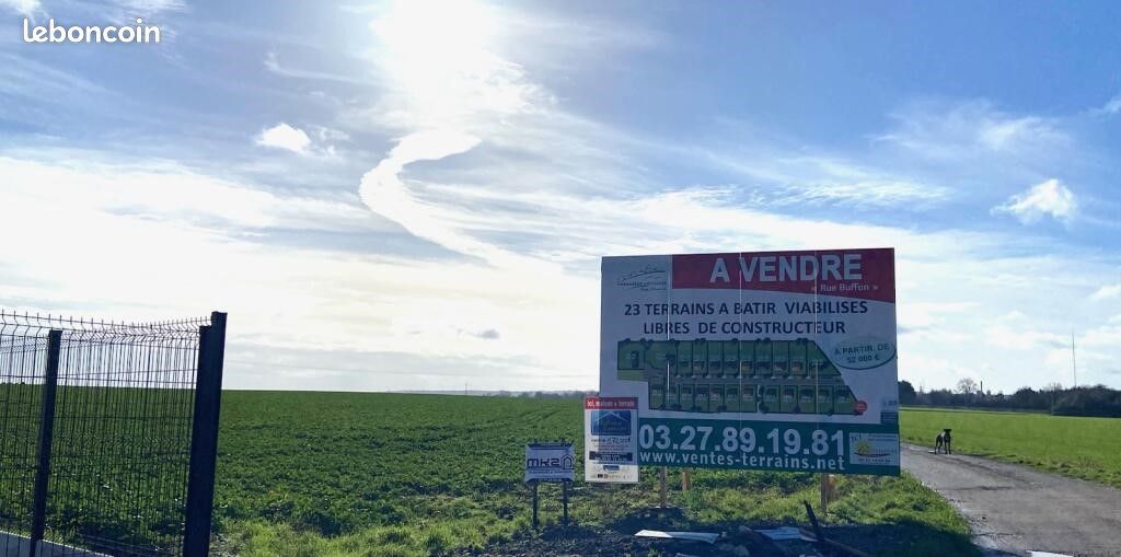Terrain à bâtir viabilisé · à Sains-en-Gohelle · 64 500 €