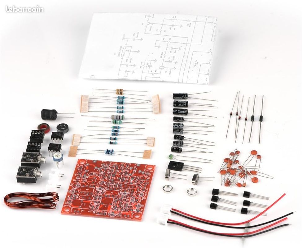 NestNiche Émetteur-récepteur Radio HF SSB QRP Mode Complet à 8 Bandes pour équipement De