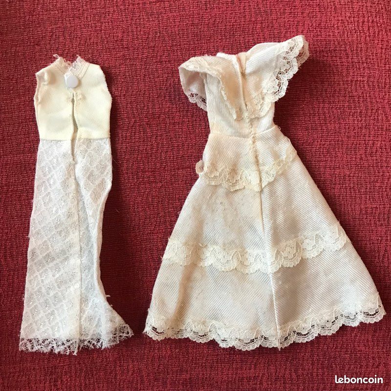 Lot de robes de mariée poupée barbie (image 8)