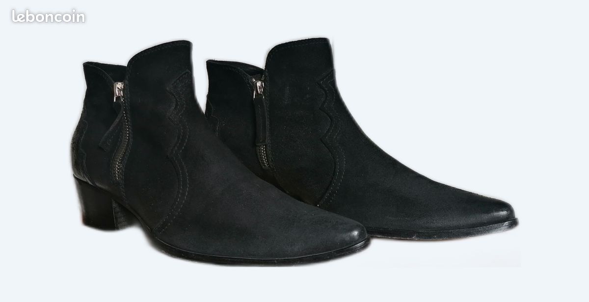 Bottines Fourrées Femme Chic Noir I Pointure Plus Bottines Fourrées Femme Chic Noir I Pointure Plus