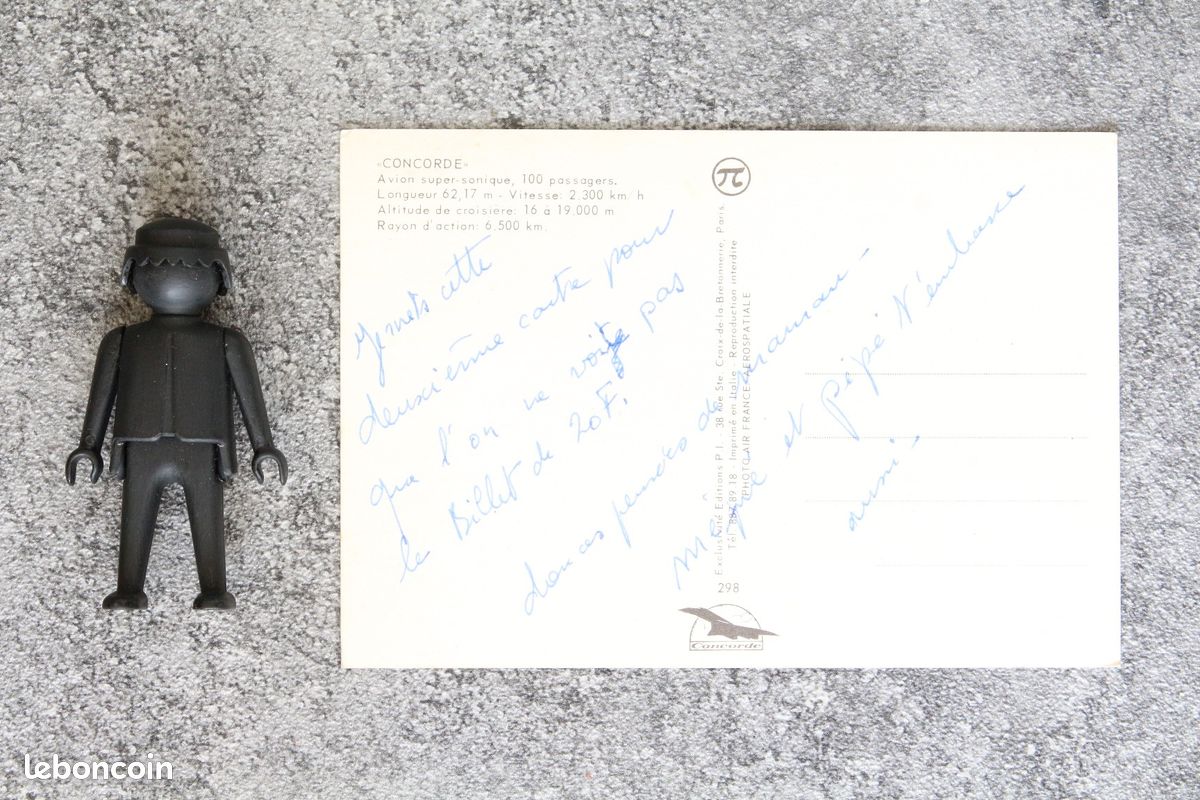 D1 249 – 3 Cartes Postale Collection Histoire de l’AVIATION, AMD 450, Concorde, Vickers Vildebeest (image 5)