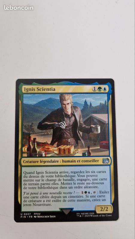 mtg final fantasy ignis Scientia [492] [Extended Art] [FINAL FANTASY] [Foil] – Face to Face Games If you cast a spell this way Australian Magic: The Gathering Singles