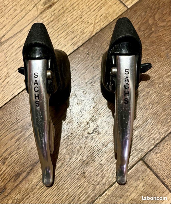 Leviers De Vitesses Huret Success – Montage Sur Cadre (brésuré) – Vélo Course Vintage