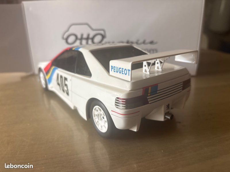 OttOmobile 1:18 Peugeot 405 Mi 16 BTCC 1992 (Neuf avec emballage d