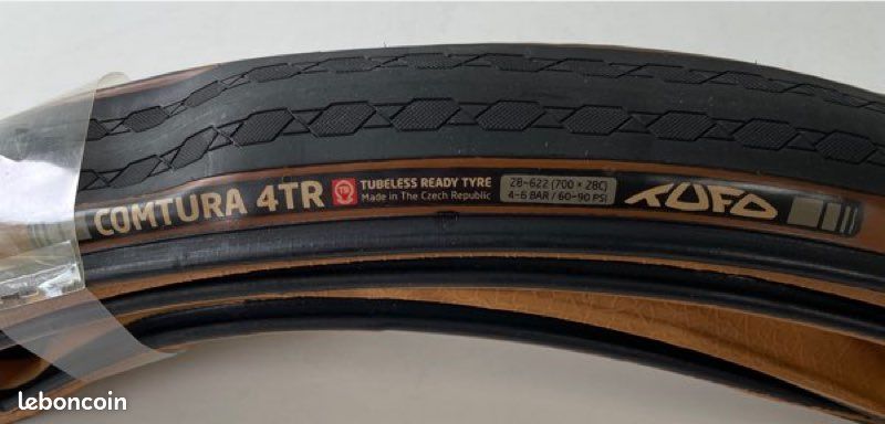 Pneu TUFO COMTURA 4TR 700 X 28C Tubeless neuf (image 3)