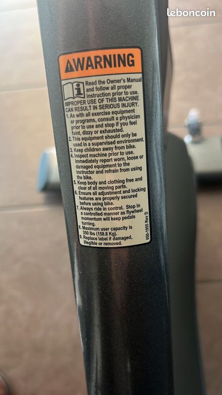 Vélo d'appartement (image 1)