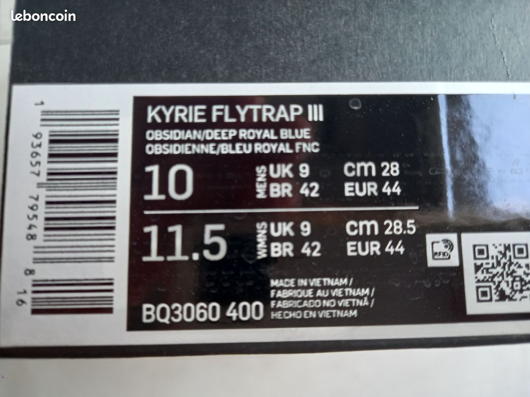 Baskets Nike Flytrap III pointure 44 (image 9)